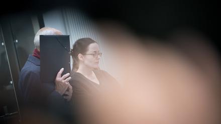 Der der Verurteilte Martin N. im Gerichtssaal 142 des Landgerichts Berlin