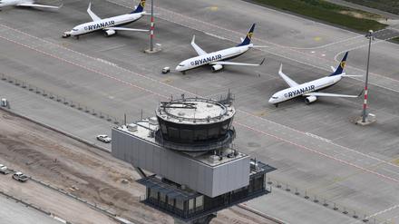 In Berlin will Ryanair künftig ein Fünftel aller Flüge streichen.