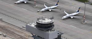 In Berlin will Ryanair künftig ein Fünftel aller Flüge streichen.