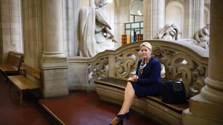 Nach einem Angriff auf Franziska Giffey (SPD) steht der Prozess gegen einen 74-Jährigen vor einem Urteil. 
