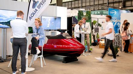 2023 fand das Greentech-Festival auf dem ehemaligen Flughafen Tegel statt.