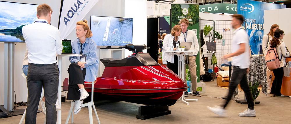 2023 fand das Greentech-Festival auf dem ehemaligen Flughafen Tegel statt.