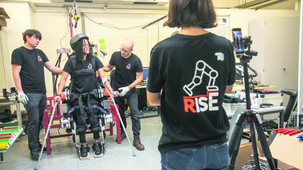Exoskelett für CYBATHLON Wettkampf