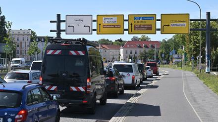 Auf der Nuthestraße herrscht oft viel Verkehr.