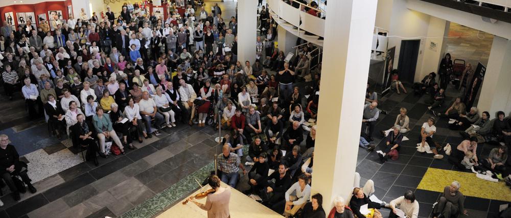 Das Foyer der Berliner Philharmonie