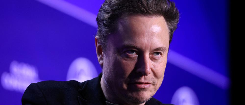 Elon Musk, Chief Executive Officer von SpaceX und Tesla und Eigentümer von X.
