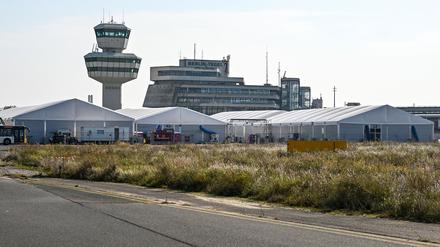 Die Notunterkunft Tegel könnte erweitert werden.