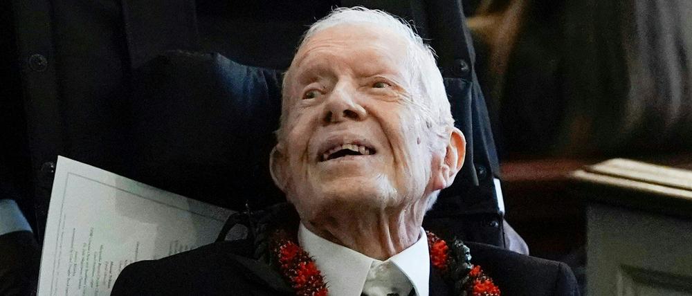 Ex-US-Präsident Jimmy Carter. 