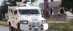Mitglieder der UN-Friedensmission Unifil im Libanon. 