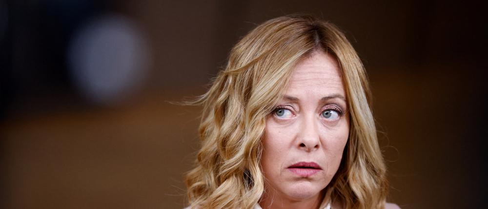 Italiens Regierungschefin Giorgia Meloni.