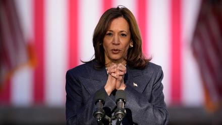Harris will kein "Weiter so" in der Regierungspolitik.