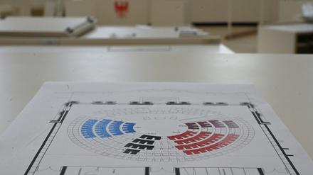 Der neue Brandenburger Landtag kommt erstmals nach der Wahl zusammen (Symbolbild).