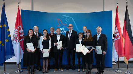 Die rot-schwarz-grüne Regierung in Brandenburg ist weiter geschäftsführend im Amt. 