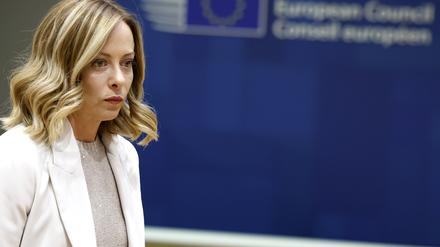 Die italienische Ministerpräsidentin Giorgia Meloni.