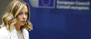Die italienische Ministerpräsidentin Giorgia Meloni.