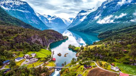 Sehnsuchtsbild für viele Deutsche: die norwegischen Fjorde
