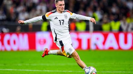 Sein Einsatz gegen Frankfurt bleibt offen: Leverkusens Nationalspieler Florian Wirtz. 