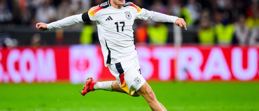 Sein Einsatz gegen Frankfurt bleibt offen: Leverkusens Nationalspieler Florian Wirtz.