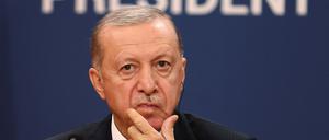 Präsident Tayyip Erdogan will die Eigenständigkeit der Kurden in  Syrien beenden.