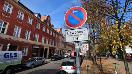 Um wie hier in der Innenstadt zu parken, ist ein Anwohnerparkausweis nötig. 