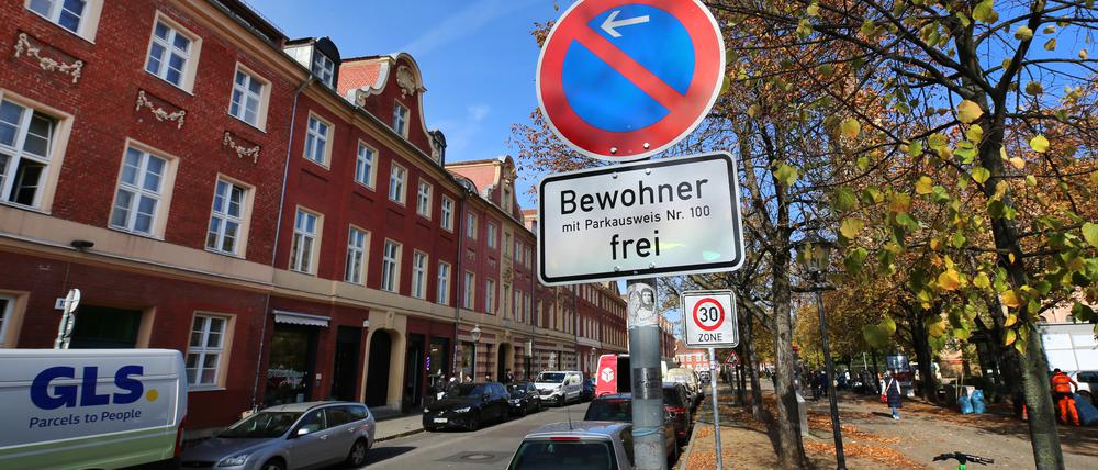 Um wie hier in der Innenstadt zu parken, ist ein Anwohnerparkausweis nötig.