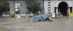 Überschwemmungen in Rive de Gier.