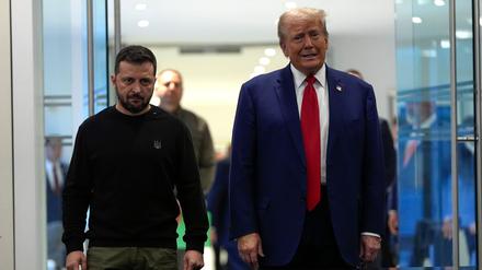Trump und Selenskyj hatten sich zuletzt Ende September in New York getroffen. 