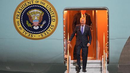 Biden zu Besuch in Berlin eingetroffen. 