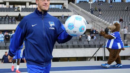 Herthas Mittelfeld-Biss Diego Demme ist angeschlagen. 