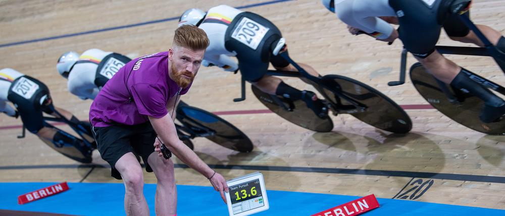 Bundestrainer Meyer darf sich über WM-Bronze freuen.