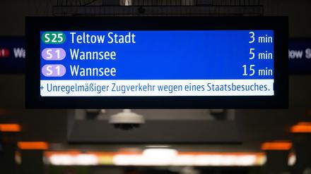 Wege könnten heute länger dauern. 