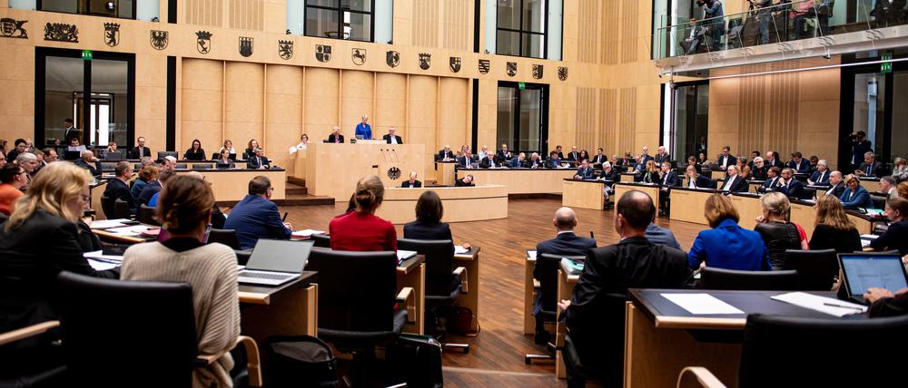 Stoppsignal der Union: Ein Teil des Sicherheitspakets fand am Freitag im Bundesrat keine Mehrheit