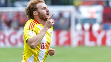 Yorbe Vertessen kämpft um einen Startplatz bei Union Berlin. 