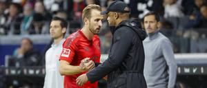 Vincent Kompany und Harry Kane.