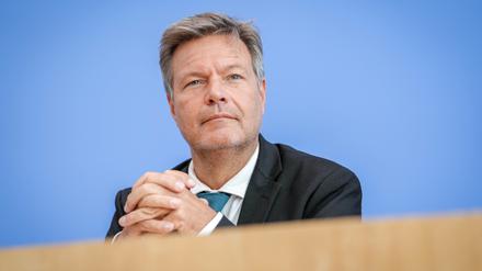 Robert Habeck (Bündnis 90/Die Grünen), Bundesminister für Wirtschaft und Klimaschutz.