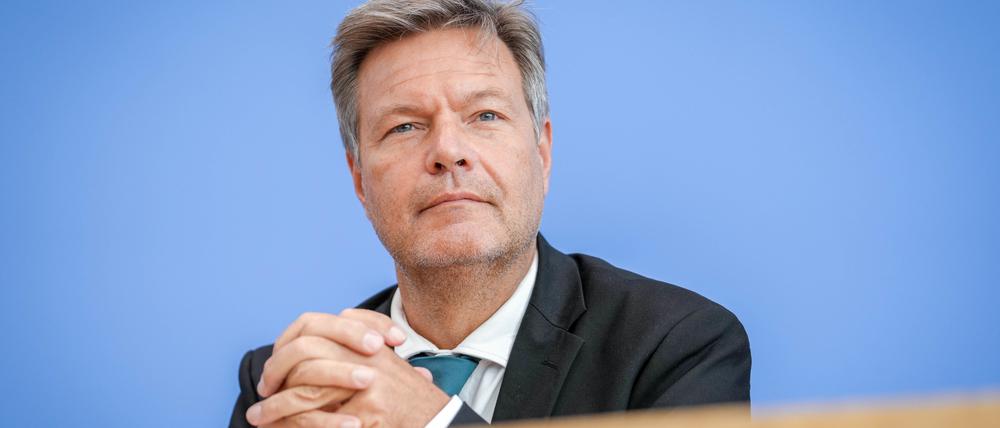 Robert Habeck (Bündnis 90/Die Grünen), Bundesminister für Wirtschaft und Klimaschutz.