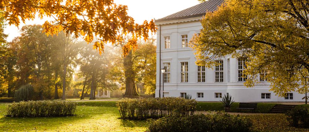 Herbstliche Idylle am Schloss Neuhardenberg