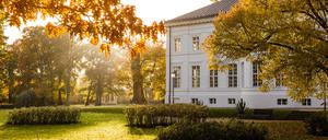Herbstliche Idylle am Schloss Neuhardenberg