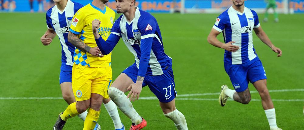 Michael Cuisance erzielte den Ausgleich für Hertha.