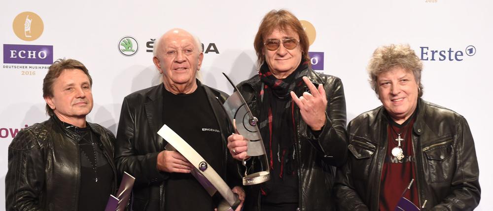 Die Puhdys sind seit 2016 Geschichte. Dennoch gibt es nun noch ein Album mit Aufnahmen der Band. (Archivbild)