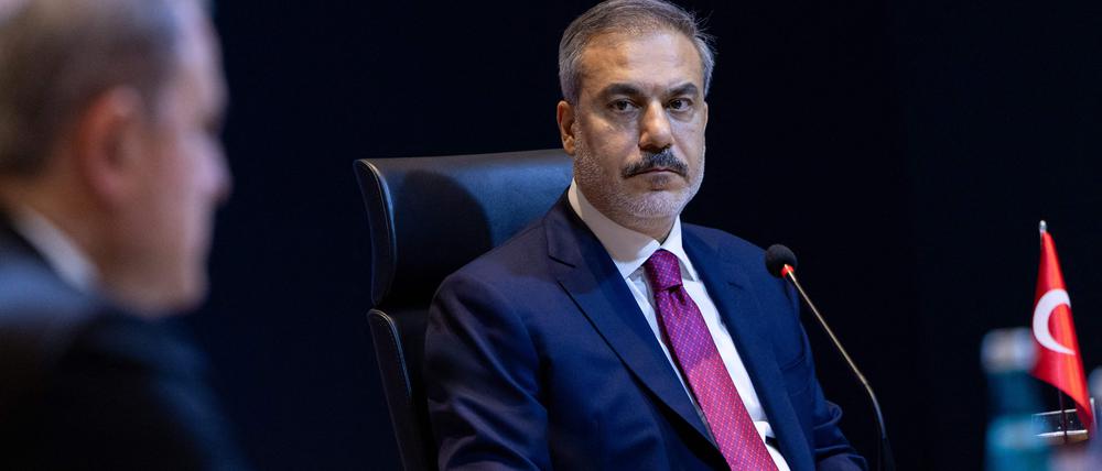 Der türkische Außenminister Hakan Fidan.