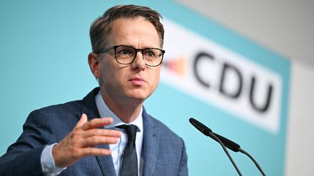 Der Generalsekretär der CDU: Carsten Linnemann.