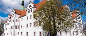 Das Stadtschloss in Doberlug-Kirchhain in Brandenburg. Auch in der Stadt soll das Erdbeben spürbar gewesen sein. (Archivbild)
