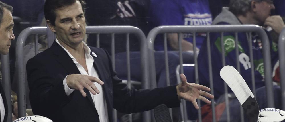Um Worte nie verlegen. Mannheims Trainer Dallas Eakins.