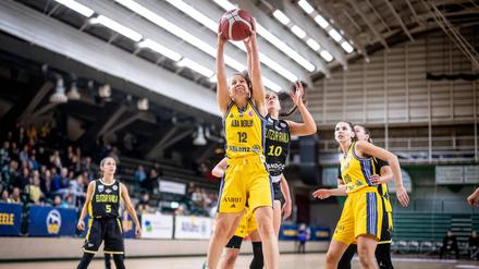 Alle drei Heimspiele haben die Basketballerinnen von Alba bisher gewonnen.