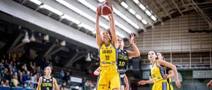 Alle drei Heimspiele haben die Basketballerinnen von Alba bisher gewonnen.