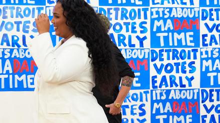 Lizzo: Habe für Harris gestimmt. 