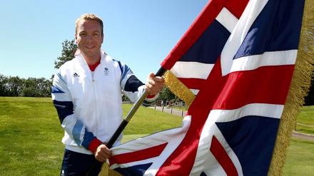 Der britische Bahnradsportler Sir Chris Hoy hat sechs olympische Goldmedaillen gewonnen. 