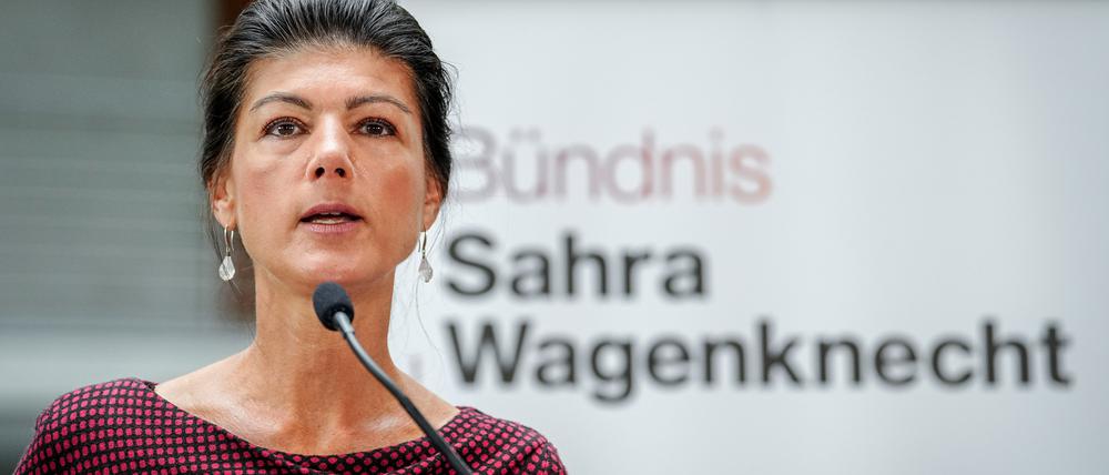 Sahra Wagenknecht.