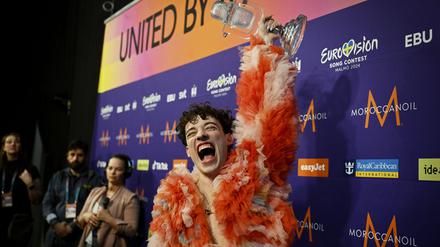 Nemo gewann für die Schweiz beim ESC 2024 in Malmö. 